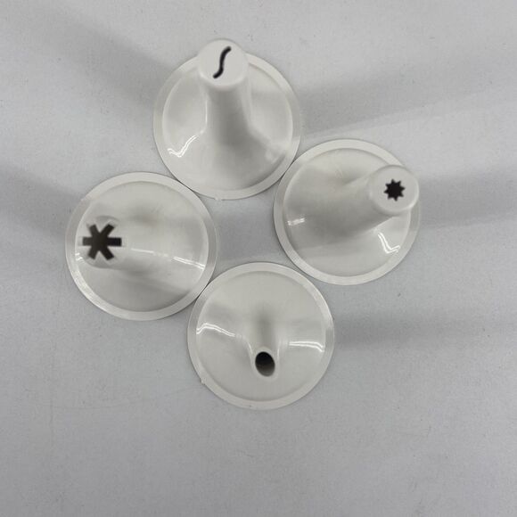 Marcato Atlas Cookie Press Gold Metal Italy 16 Discs 4 Tips Instructions Recipes - Picture 5 of 10